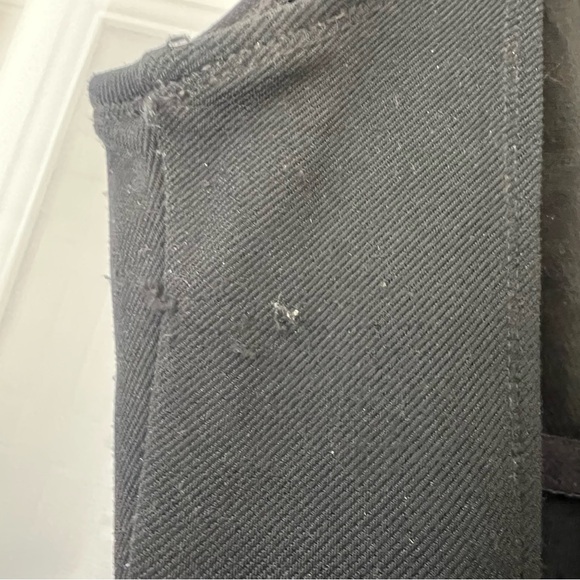 Vintage Anne Klein Classic Swim One Piece Belted Bathing Suit Black Size 12 - Picture 3 of 10